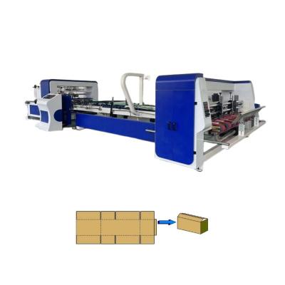 China Food Fully automatic carton folder gluer machine for sale