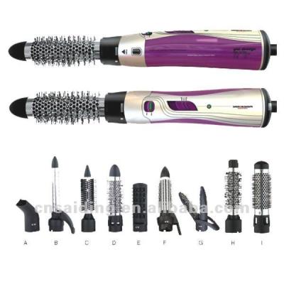 China Ionic 800W - 1000W Hair Curler 5 In 1 One Step Ionic Hot Airbrush for sale