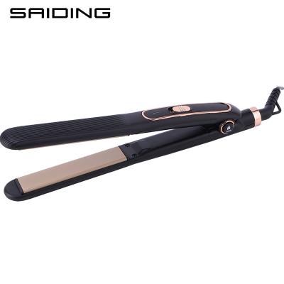 China Wholesale Professional Outdoor 230 Degree Ceramic Coat Tourmaline Hair Straightener Shiny Flat Hair Straightener for sale