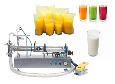 China Automatischer Meßausrüstungs-flüssiger Verpackmaschine-flüssiger Pumpen-Milch-Saft zu verkaufen