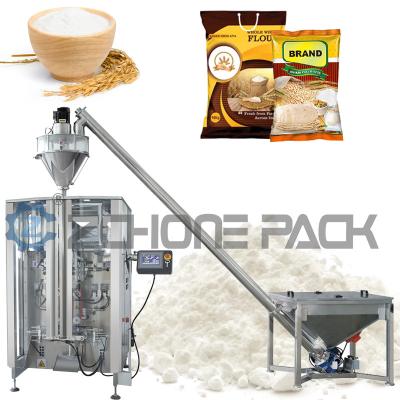 China Baked Food Vertical Packing Machine Paper Bag Roll Film Packaging for sale