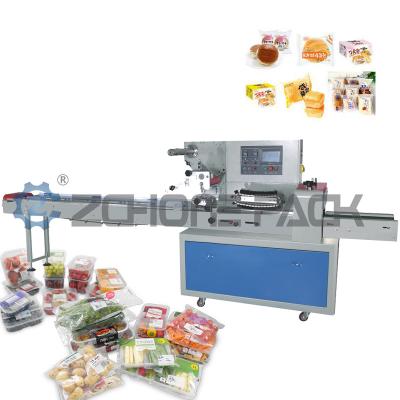 China Fluss-Verpackmaschine-Brot-Kuchen-Obst- und GemüseVerpackungsmaschine zu verkaufen