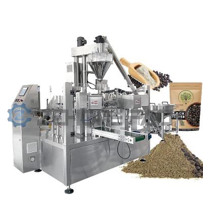 China Automatic Bag Feeding Powder Packing Machine Multi Station Solid Beverage for sale