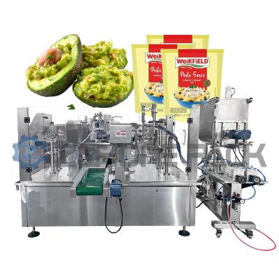 China Seasoning Packet Sauce Packet Milk Juice Honey Olive Oil Packaging Machine for sale