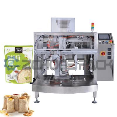 China Rice Packaging Machine Prefabricated Bag Multifunctional SinglE-station Packaging Machine for sale