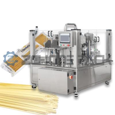 China Noodle Packaging Machine Eight-Station Rotary High-Speed 316/304 Stainless Steel Food Packaging Machine Anti-rust Oxidation for sale