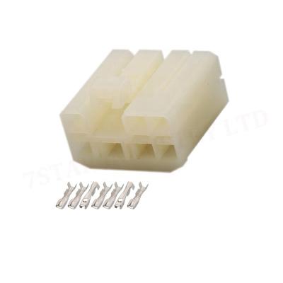 China Automotive Auto White 7 Pin Auto Wire Harness Connector With Terminals DJ7072-3-21 for sale