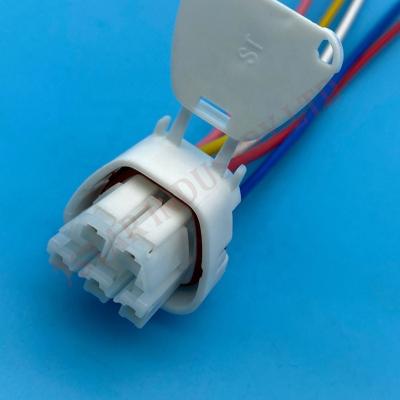 China White Automotive DJ7051B-2.2-21 5 Pin Auto-Oil Pump Connector Wire Harness With 15cm Wire for sale