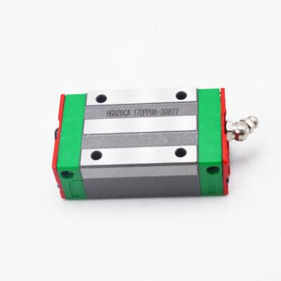 China energy & HIWIN HGH20CA High Quality Block Linear Shaft Slide Pulling Block Bearing In Running Block For Slide Gate for sale