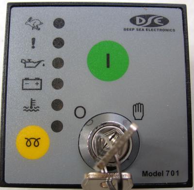 China Manual Engine Deep Sea Control Panel , DSE701 , LED for sale