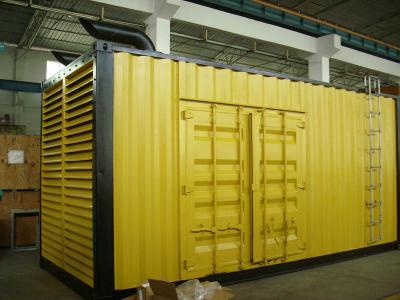 China Soundproof Genset Diesel Generator , Cummins Standby Generator for sale