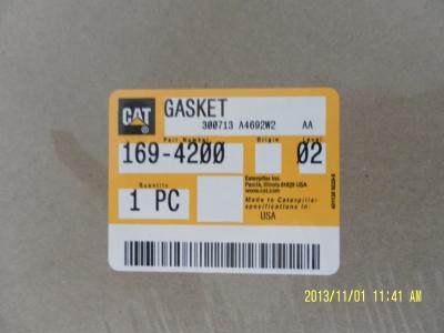 China CAT-parts Generator Parts Engine 3306 , Part Number 169-4200 , Gasket for sale