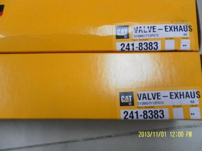 China CAT-parts Generator Parts , Part Number 241-8383 For VALVE EXHAUS for sale