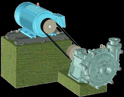 Китай Не закупоривая насос взрывозащищенное 80ZBD-400 Slurry 15kw продается