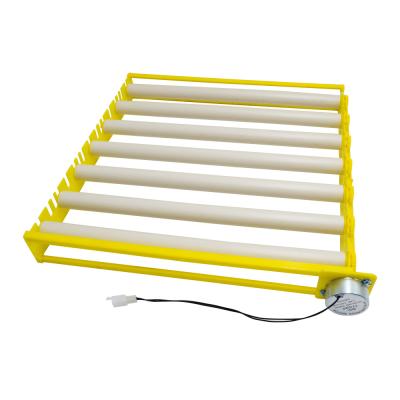 China Farms CE Approved 13 Tubes Rolling Egg Tray Egg Incubator Spare Parts Rolling Egg Tray for sale