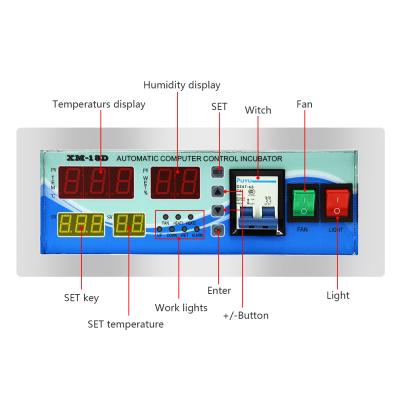 China Farms Incubator Controller xm 18d Egg Incubator Controller Temperature Thermostat Controller for Incubator for sale