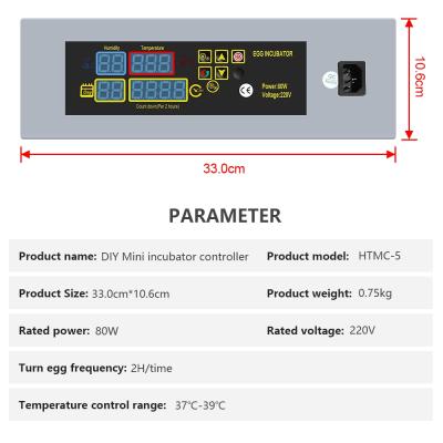 China 48/56/96/112 DIY Accessories Combination Wholesale Incubator Temperature Controller for sale