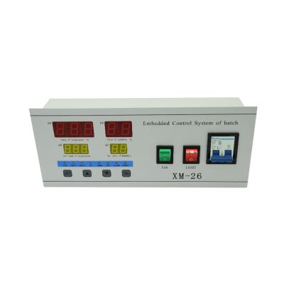 China Four screen display full automatic egg incubator controller China made industrial chciken egg incubator temperature humidity controller XM-26 for sale