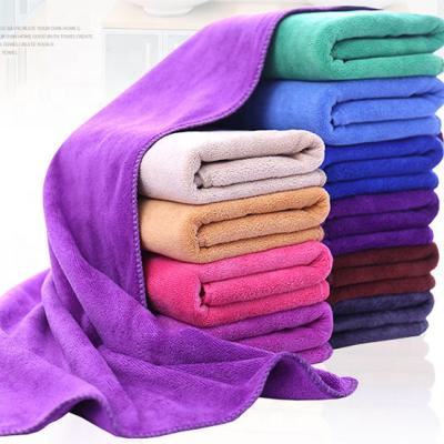 China Compressed 100% Polyester Customized Microfiber Beach Towel Beach Microfiber Towel for sale