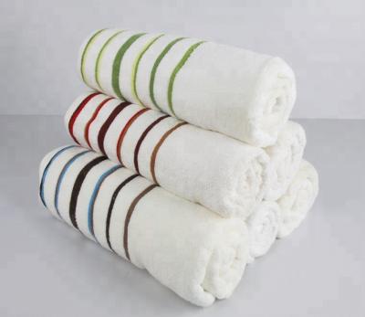 China Various Colors Compressed Towel Set 100% Cotton With Forging Edge for sale