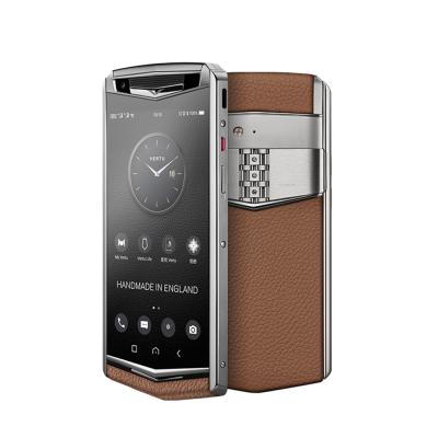 China Original 1:1 VERTU ASTER 256GB Alloy View Sapphire Crystal Screen Virtue Waterproof Phone and Superior Calfskin Smart Mobile Phone for sale