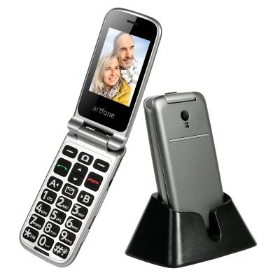 China Hot-selling waterproof flip phones best in 2021 and cheapest flip phone police old man big flip phone for sale