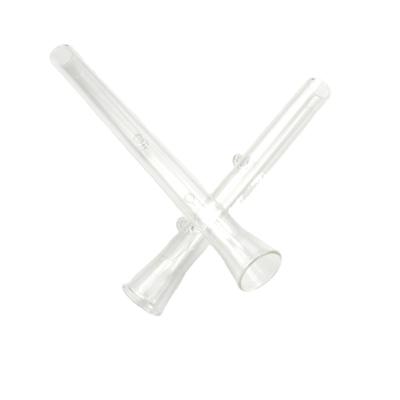 China Viable Aquarium Fish Tank Feeder Fish Shrimp Feeder Tube and Plating Clear Glass Shrimp Feeder Tube for sale