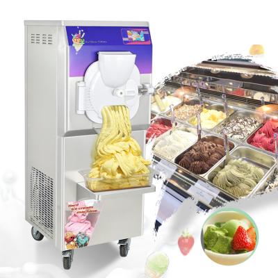 China Snack Factory Free Shipping To Saudi Arabia Tax And Clearance Gelato Making Machine/Hard Ice Cream Making Machine/Batch Gelato Machine for sale