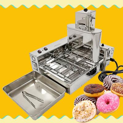 China Free shipping Mexico low price milk chocolate vegetable processing plant making machine production line machines donut ring donut machine for sale