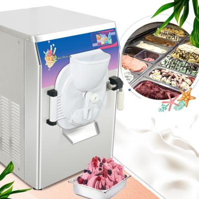 China USA 110V 220V CE ETL Tax Inclusive Hard Snack Ice Cream Machine Factory Free Shipping Counter / Batch Counter / Counter Gelato Machine for sale