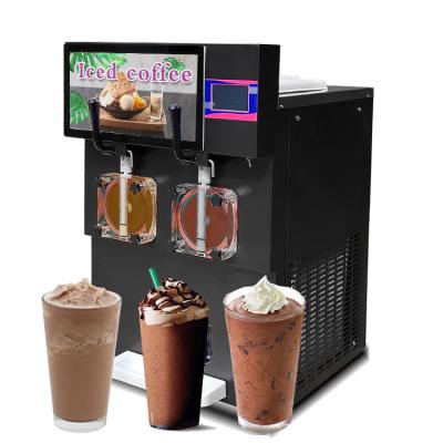 China Hotel Smoothies Total-Included Frozen Cappuccinos Bubble Tea Chill Snow Rain Espresso Iced Coffee Maker Margarita Machine for sale