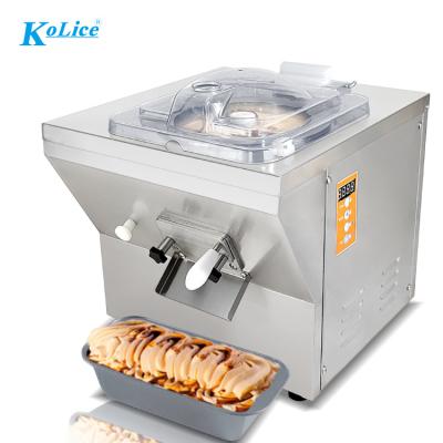 China Commercial Italian Italy vertical freezer batch nut puld ice cream machine snack factory feed fresh fruit/carpiginai/batch gelato freezer for sale