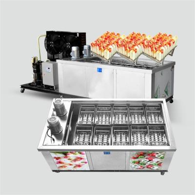 China Snack Factory CE Approved Professional Commercial 10 Molds Ice Popsicle Machine/Ice-Lolly Machine/ Popsicle Maker for sale