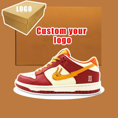 China Original Dunkes EVERGREEN Customize Cheap Inflatable NK Custom High Low Cut SB Blank Leather Mens Skateboard Sneaker Sole Shoe for sale