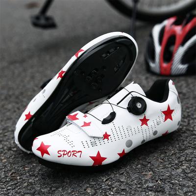 China 2020 factory price outdoor cycling shoes automatic locking customization road shoes cycling shoes best for sale