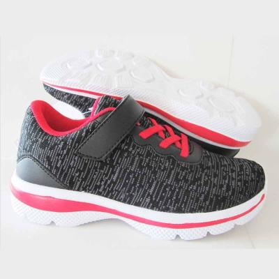 China Fashion\Comfortable\Durable\Breathable\Lighted Sports Lace Up Shoes For Kids With Flyknitting Mesh Casual Shoes for sale