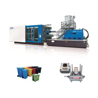 China HAIDA 2500ton 2500t 25000kN Big Dust Bin Pallet Injection Molding Machine Plastic Auto/Energy Saving/Fast Car Plastic Bumper Making Injection Machine for sale