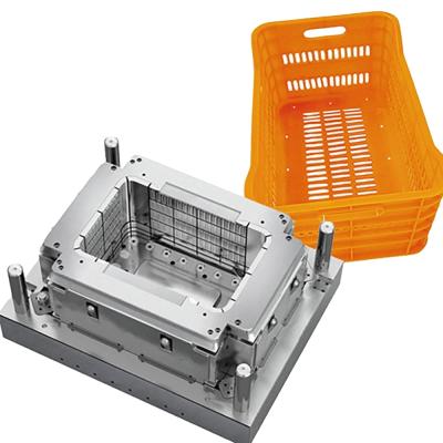 China Metal Haida BM-03 Fruit Beer Bottle Basket Mold Mold Injection Plastic Case For HD390L 390ton 400ton Injection Molding Machine for sale