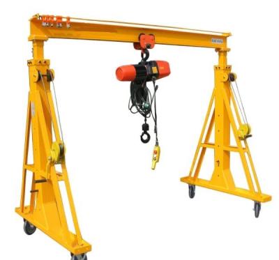 China Gantry Crane Adjustable 5ton Single Girder Gantry Crane Wholesale Price Factory Outlet CE 10 Ton Type ISO Certificated for sale