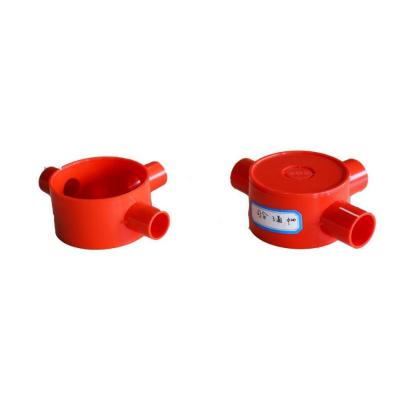 China Customized name parexd listed wholesale high quality Waterpoof junction box water ppr pipe fitting pvc pipes male thread tee for sale