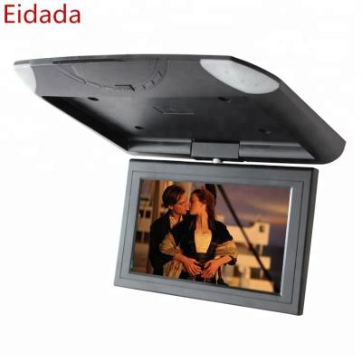 China 9 Inch Roof Mount TFT- LED Remote Control Ultra Slim Car Mp5 Monitor With USB SD FM Flipping for sale