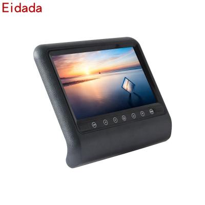 China FM Transmit Factory Super Slim 9 inch 1080P Touch Button LCD Screen USB FM Headrest MP5 Monitor For Car for sale