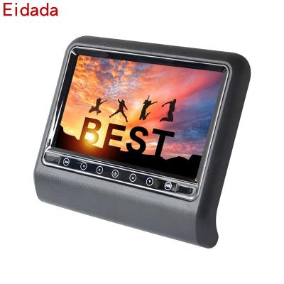 China FM Transmit 2021 New Untra-thin 9 Inch 1080P Button Car Headrest Mp5 Player For Car for sale