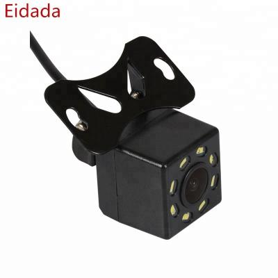 China 12V Car Cam Rear View Waterproof Reverse Camera with 8 Led Night Vision CCD Waterproof Rear View 7070 Chip for sale