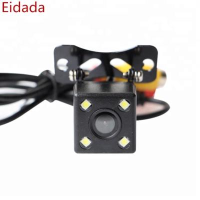 China 12V HD CCD 4 LED Car Night Vision Car Camera Reverse Rear View Camera Universal Waterproof Car Backup Camera for sale