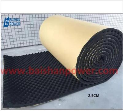 China Double Layer Common Diesel Compound Units Cotton Tipo Silencioso Canopy 65 Soundproof Deaf DBA Best Acoustic Foam 1 Meter for sale