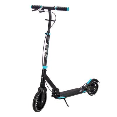 China Polyurethane New Design Aero Mobility 2Wheel Scooter Double Suspension Folding Handlebar Adult Urban Kick Scooters With Disc Brake for sale