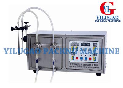 China Semi-automatic Magnetic Pump bottle liquid filling machine for sale