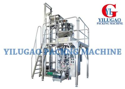 China Pharmacy Medicine / Beans Food Packing Machine With Multi Head Combination Weightier for sale