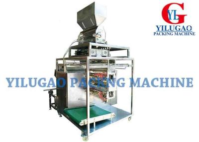 China Plastic 4 Line 3 Phase Sugar Sachet Packing Machine With Ribbon Printer for sale